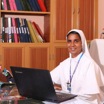 Woman with laptop